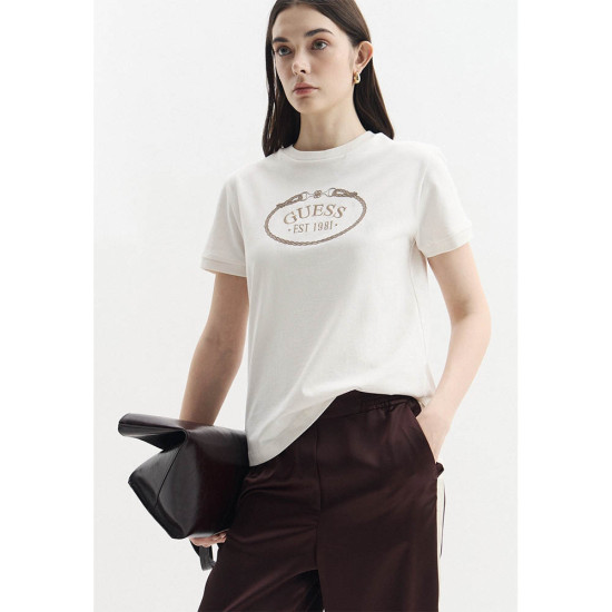 Guess Γυναικεία κοντομάνικη μπλούζα Rosalba T-Shirt